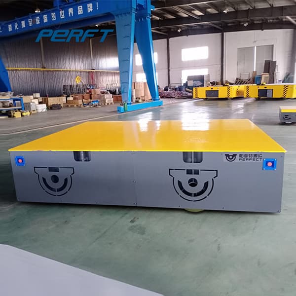 motorized rail transfer trolley with wheel locks 80 ton